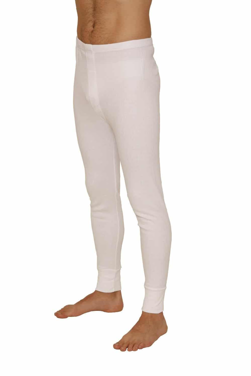 Mens Thermal Underwear Long John - white - Sub 32 Ski Clothing Hire