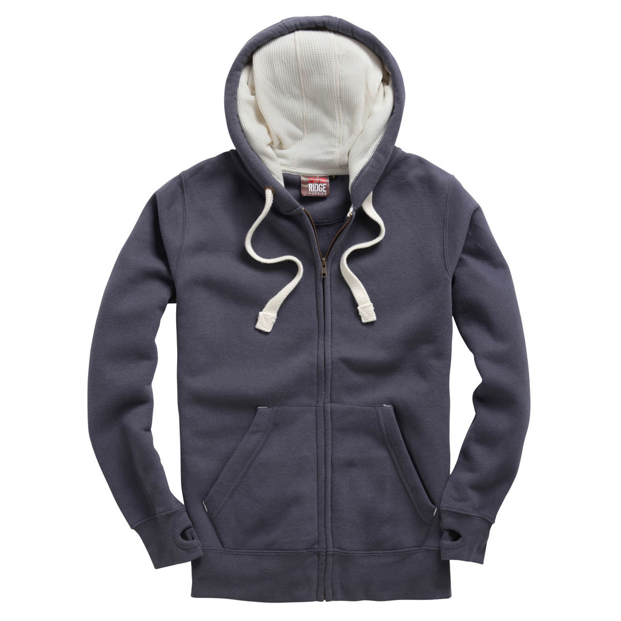 Cottonridge W81PFK Ultra Premium Zip Hoodie - denim Cottonridge W81PFK Ultra Premium Zip Hoodie - denim