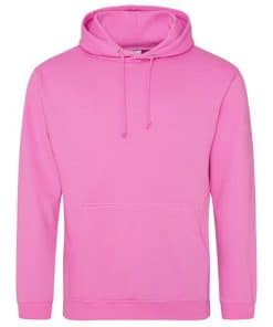 AWDis College Hoodie candyfloss pink