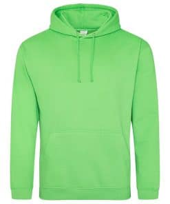 AWDis College Hoodie lime green