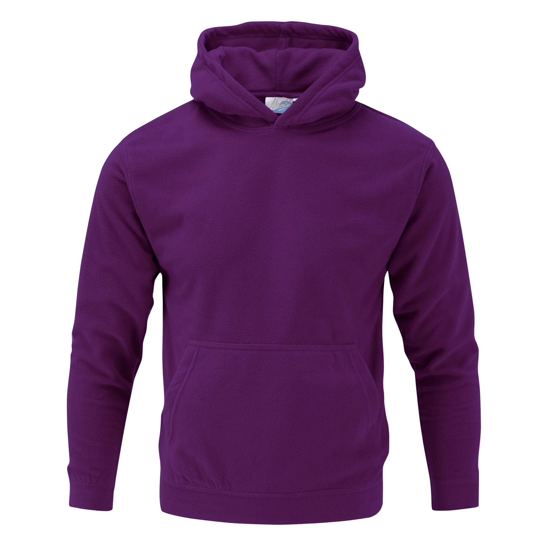 Manbi Unisex Microfleece Hoodie -magenta pink Manbi Unisex Microfleece Hoodie -fig