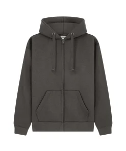 Cottonridge Cassini Premium zip hoodie W88 - charcoal