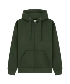 Cottonridge Cassini Premium zip hoodie W88 - forest