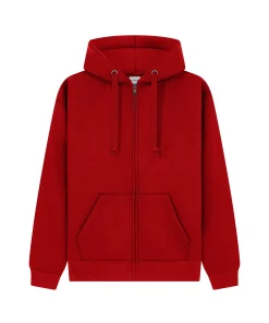 Cottonridge Cassini Premium zip hoodie W88 - red