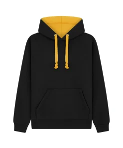 Cottonridge Eclipse premium Contrast Hoodie W73 black gold