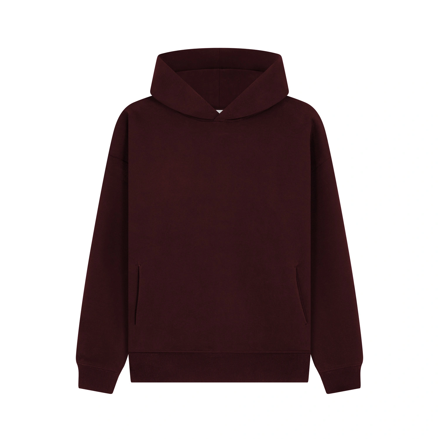 Cottonridge Gemini Relaxed Fit Hoodie W76 - maroon Cottonridge Gemini Relaxed Fit Hoodie W76 - maroon