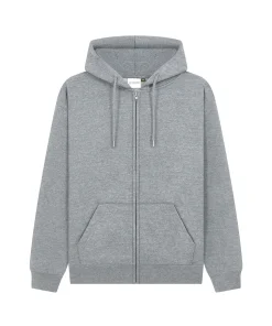 Cottonridge Nebula Soft Touch Zip Hoodie CR04 grey