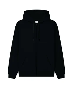 Cottonridge Nebula Soft Touch Zip Hoodie CR04 jet black