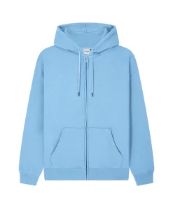 Cottonridge Nebula Soft Touch Zip Hoodie CR04 powder blue