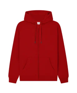 Cottonridge Nebula Soft Touch Zip Hoodie CR04 red