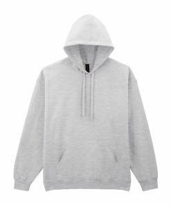 Gildan Softstyle™ midweight fleece adult hoodie ash grey