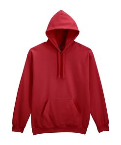 Gildan Softstyle Midweight Fleece Adult hoodie cardinal red