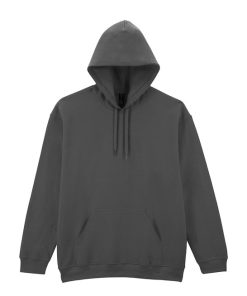 Softstyle™ midweight fleece adult hoodie charcoal