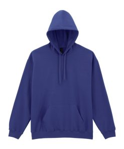 Softstyle™ midweight fleece adult hoodie cobalt