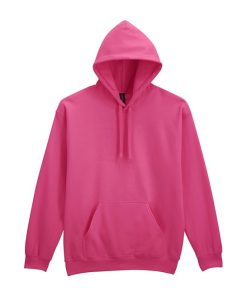 Gildan Softstyle Midweight Fleece Adult hoodie pink lemonade